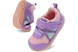 JOINFREE Baby Walking Shoes Comfortable Toddler Boys Girls Sneakers Soft Sole Barefoot Tennis Shoes