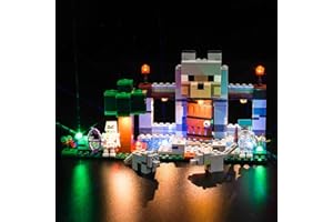 BRICKBLING Led Light Set for Lego Minecraft The Wolf Stronghold 21261 - No Lego, Decoration Lighting for Creative Toys