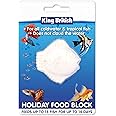 King British – Holiday Block Food – For Coldwater & Tropical Fish – Ideal for Leaving your Fish over Holidays – Does Not Cloud Water Ingredients – Helps keep Fish Healthy & Active