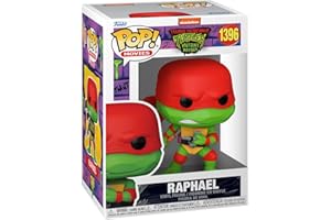 Funko Pop! Movies: Teenage Mutant Ninja Turtles - (Teenage Mutant Ninja Turtles (TMNT)) Raphael - Les Tortues Ninja - Figurine en Vinyle à Collectionner - Idée de Cadeau - Produits Officiels