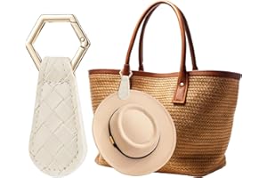 Andibro Clip à chapeau de voyage multifonction magnétique pour femme - Clip de chapeau de voyage pour sac à main, bagages, sac à dos, porte-monnaie, accessoire de voyage pour accrocher des lunettes de