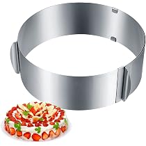 Anello Per Torta Regolabile 16-30 Cm – Cerchio In Acciaio Per Dolci Perfetti! - 3