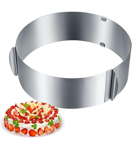 RVS bakring - klein gebakje - 75 x 45 x 20 mm - Bakken met Niels