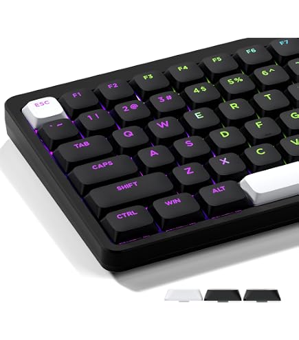 ZENAIM Keyboard TKL, Wired US Layout, Low Profile, Rapid Trigger