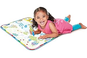 Aquadoodle My First Discovery (Roll n Go) Water Doodle Mat, Official TOMY No Mess Colouring & Drawing Game, Suitable for Toddlers and Children, Boys & Girls from 18 Months+,E73076