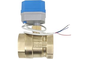 OEMCLIMA 2 Modi - 2 wege motorkugelhahn 12v zonenventil 2 wege ventil elektrisch 1/2 3/4 1 1-1/4 1-1/2 2 zoll (2 zoll DN50)