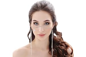 NICENEEDED Long Naps Face Chain Jewelry