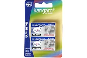 Kangaro KAN10 Staples Number 10 m 2 x 1000 Piece, Blister
