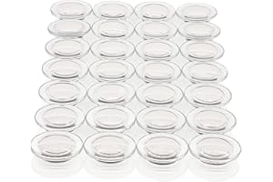 PYJLBX Imanes Nevera, 28 Piezas Iman Imanes Pizarra Magnetica, Imanes Potentes Imanes Pequeños Iman Potente Iman Foto Iman Nevera Magnets Mini Imanes Redondos Magnet, para Pizarra Magnetica (Blanco)