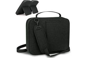 CITYCHASE Bible Covers for Men & Women w/Shoulder Strap, Extra Bible Case with Book Stand, Bible Bag with Handle, Zipper and Multi-Pockets for Scripture Study Bible Protector, Gray Green(Patent Design)