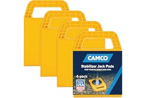Camco 44595 Stabilizer Jack Pad, Set of 4