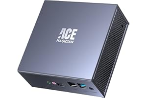 ACEMAGICIAN Mini PC W-11 Pro,Ιntel Alder Lake-Ν95 (Fino 3.4 GHz) 16GB DDR4 512GB M.2 SSD,Mini Desktop Computer Supporta Dual RJ45 Gigabit Ethernet/4K Dual Display,Business PC