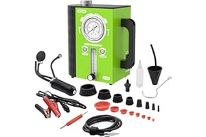 MR CARTOOL T110 Auto Macchina del Fumo EVAP, 12V Rilevatore Tester Perdite del Sistema Tubi Carburante con Manometro per Autoveicoli Veicolo Moto