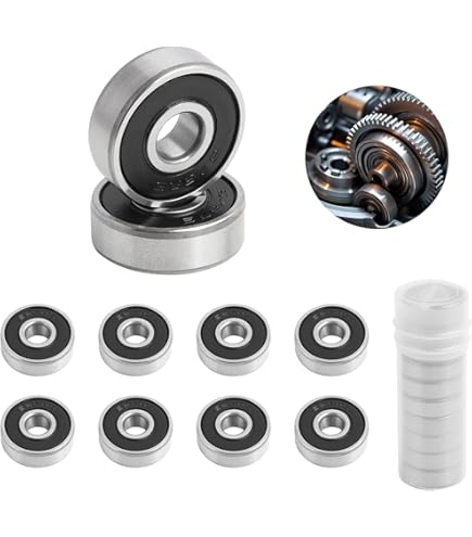 10 Rodamientos Mr128rs Abec-7 De 8 X 12 X 3,5 Mm, | Cuotas sin interés