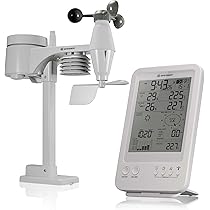 Bresser Draadloos weerstation met buitensensor, 7-in-1 solar WLAN 4CAST