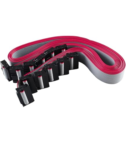 Aexit 10 stuks 2,54 mm pitch dubbele rij 14-pins IDC socket connector vrouwelijke header