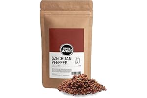 Spicy Welt Poivre de Sichuan Rouge Entier (100g) – Baies de Sichuan (Hua Jiao) | Pour Wok, Canard, Mapo Tofu & Marinade | Arôme Floral & Boisé | 100% Naturel, Sans Additifs