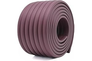 M2cbridge Multifunctional Edge and Corner Guard Coverage Baby Safety Bumper DIY 2m (Brown)