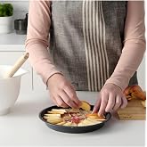 Cook-Lab 24 Cm Siyah Emaye Kaplı Kek Ve Tart Kalıbı Siyah