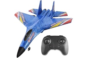 Pxcewdcx RC Airplane, Gravity Glider, RC Plane Ready To Fly, Wireless Remote Control Airplane Toy, Rechargeable Remote Control Airplane, Easy To Fly RC Glider For Kids & Beginners 33 X 25.7cm