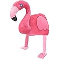 Boland 52271 - Tier Mütze, Flamingo, Rosa, Plüsch Hut, Fasching, Karneval, Mottoparty, Spaßmütze