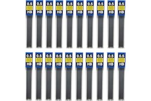 ICYWINK Portamine 0.5 Mine HB,Resistenti e Uniformi,mine 0.5, Ricariche Automatiche di Ricambio per Matita,Infrangibili per Portamine,Scrittura Fluida e Chiara,240 pezzi (0.5mm)