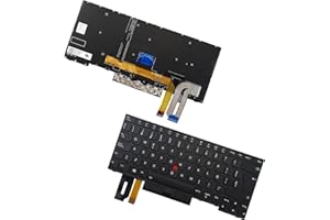 Table-King Teclado de Repuesto con retroiluminación para Lenovo Thinkpad E480 E485 T480S T490 T495 L380 L390 L480 E490 E495 R480 R490 S2 3rd Gen S2 4th (España)