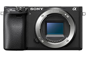 ‎SONY Sony α6400 E-mount kompaktowa kamera bezlusterkowa - tylko korpus (czujnik APS-C, szybki autofokus, oko AF w czasie rzeczywistym i śledzenie w czasie rzeczywistym, nagrywanie filmów)