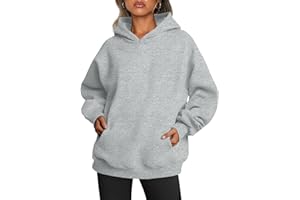 Tincini Hoodie Damen Pullover Winter Langarm Fleece Kapuzenpullover Gefütterte Pulli Sweatshirt mit Kapuzenpulli Casual Hoody mit Kapuze