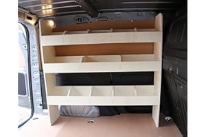 Vanify Estanterías para Furgonetas - Se Ajusta a Toyota PROACE City L1 2019+ Estantería para el Lado del Conductor