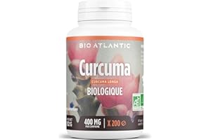 BIO ATLANTIC curcuma Bio 400 mg - 200 comprimés