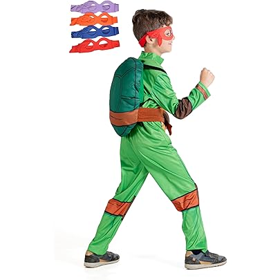 Costume Da Tartarughe Ninja Mutanti Adolescenti Di Rubies, Con - Foto 9