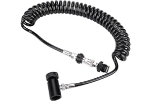 GZD cersalt Tuyau, Tuyau de Paintball Tuyau ondulé Tuyau de Valve marqueur de Paintball pour réservoirs de Co2 pour systèmes HPA de 4500 psi pour 3000 psi