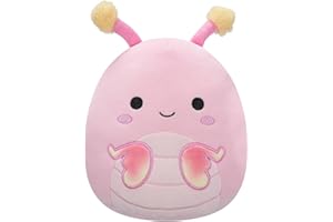 Jazwares Squishmallows SQCR07637 - Ginewra różowa modliszka 19 cm, oficjalny plusz, super miękka przytulanka