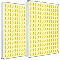 CXhome 2Pcs 75W LED Pflanzenlampe Vollspektrum LED Grow Light Pflanzenlicht Led Grow Lamp für Zimmerpflanzen Gemüse und…