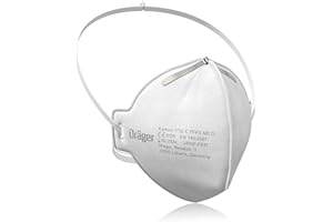 Dräger X-plore 1730 C FFP3 High Protection Dust mask | High Comfort | Anti Fog Sealed | Respirator for daily life, metalworking, agriculture and Waste industry | 5 pcs.
