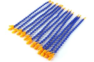 SEAFRONT Torno CNC 1/4 PT para tubos de aire, tubo de refrigeración y manguera, 12 unidades, compatible con taladros CNC, plástico flexible para agua, aceite, refrigerante