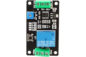 FAFEICY DC 24V Timer Relay, Delay Controller Board Delay off Cycle Timer 0.1-120 Secs Trigger Delay Switching Relay Module for Smart Home, Tachograph