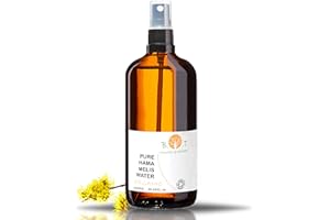 B.O.T Cosmetic & Wellness - Limpiador Facial de Hamamelis de 1L | Tónico Facial y Corporal | Desmaquillante Natural | Reduce Arrugas | Mejora Circulación Sanguínea, Transparente, 1 l