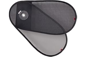 TFY Car Interior Roof Handle Sunshade Sun Protection plus Glare Reduction for Driver and Passengers