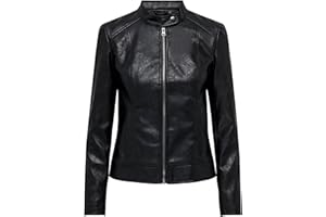 JDY Jdyemily Faux Leather Jacket Otw Noos Chaqueta de Cuero sinttico para Mujer