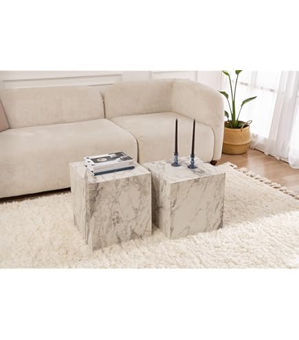 AUPROTEC Plateau De Table Congo De 19 Mm - 60 X 60 Cm - Panneau De Particules Avec Bord ABS De 2 Mm Et Revêtement En Polyuréthane - Revêtement En Résine De