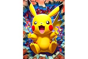 QENSPE 5D DIY Diamond Painting Dibujos Animados Pintura Diamante Anime Diamond Art Kit Completo para Adultos Principiantes, Cuadro Diamantes Kit Punto de Cruz para Decoración Hogar 30x40cm