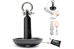 Newport Vessels Premium Mushroom Anchor Kit w/Bag, Rope, Bouy, & Stainless Hardware