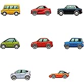 Tilki D&uuml;nyası Minik Arabalar &Ccedil;ocuk Odası Dekoratif Duvar Sticker Yapışkanlı Folyo