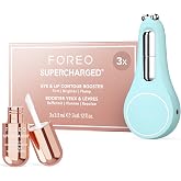 Foreo A Wink 'n' a Smile Paketi - BEAR 2 eyes&lips Mikro Akım Masaj Cihazı + Foreo SUPERCHARGED G&ouml;z, Dudak &Ccedil;evresi G&uuml;&ccedil;lendiri