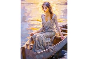 CICISTORY Dipingere Con i Numeri Bambini e Adulti, Painting by Numbers Kit, Colorare Con i Numeri Con Pennelli e Colori Acrilici,Senza Cornice 40X50 cm