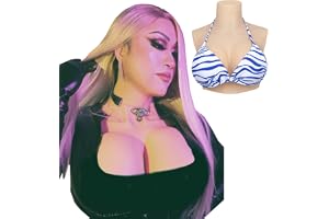 ALZRGORA Silikon Brüste Silikon Brustplatte Silikon Brustformen C-G Cup für Transgender DragQueen Crossdresser
