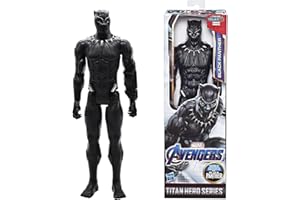 Miotlsy Black Panther Anime Action Figure, Figurine de Collection Black Panther de 30 cm Modèle Statue Statue Jouets Desktop Ornements Figurine Jouet pour Enfants à partir de 4 Ans