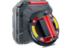 JUYLTOOL Akku Vakuum Saugheber mit Metallgrif|Max.200KG,Elektrischer Saugheber Fliesenheber Glassauger mit Intelligenter Drucksensor|Digitalanzeige,Saugheber Fliesen Akku für Fliesen,Glas